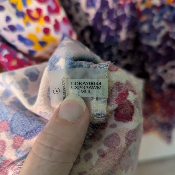 Calvin Klein multi color dress size 20 - Picture 4 of 9